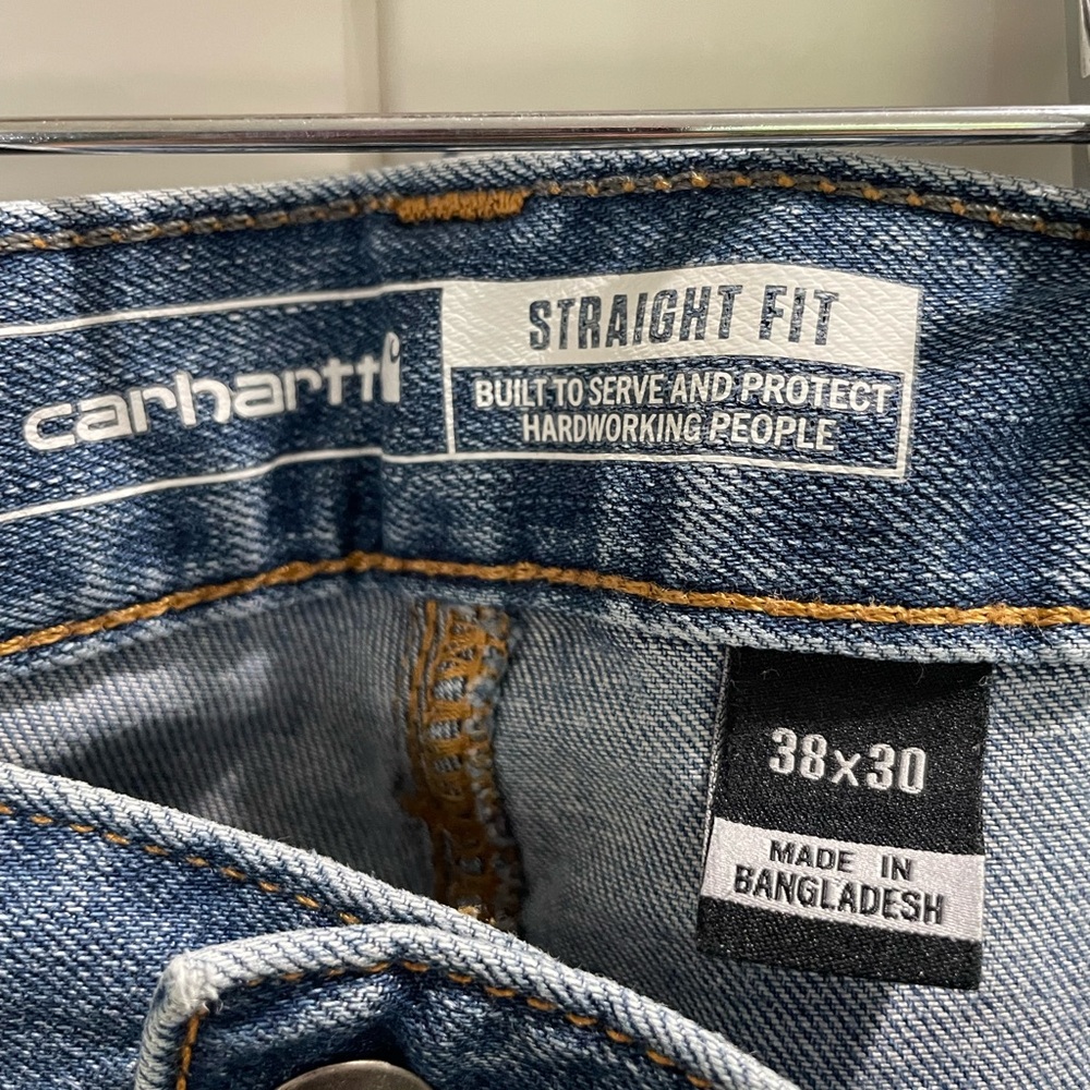 Carhartt Denim Straight Fit Jeans